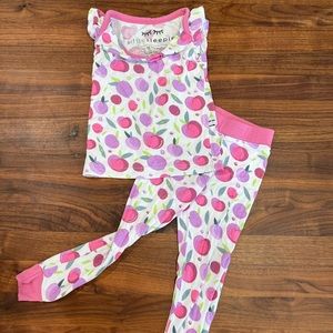 Little Sleepies berry pj set